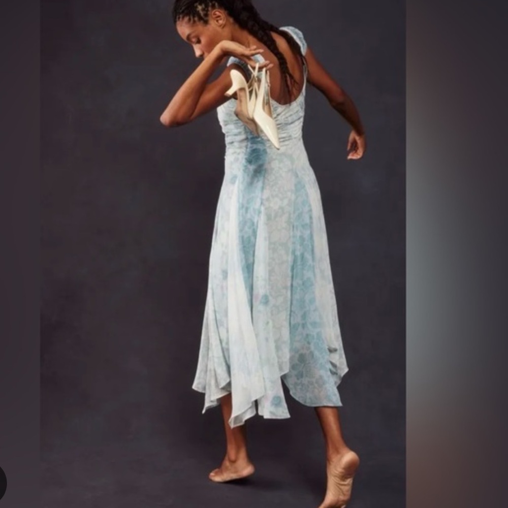 Free people heart to heart midi dress. NWT sz 2 - Picture 2 of 12